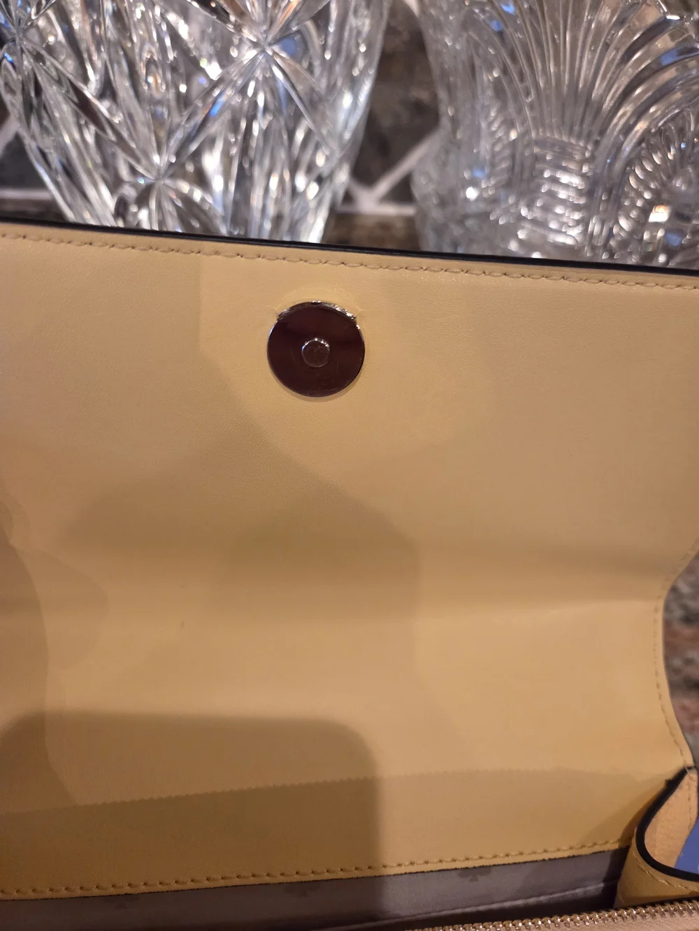 kate spade Yellow Leather Chain Shoulder Bag And Wallett
